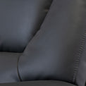 Baxter Charcoal Leather Electric Reclining Armchair from Roseland Furniture