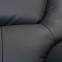 Baxter Charcoal Leather Electric Reclining Armchair from Roseland Furniture