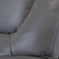 Baxter Grey Leather Electric Reclining Armchair from Roseland Furniture