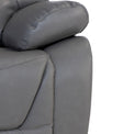 Baxter Leather Grey Electric Reclining 2 Seater Sofa from Roseland Furniture