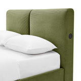 Koble Cordy Smart TV Bed Double Turtle Green from Roseland Furniture