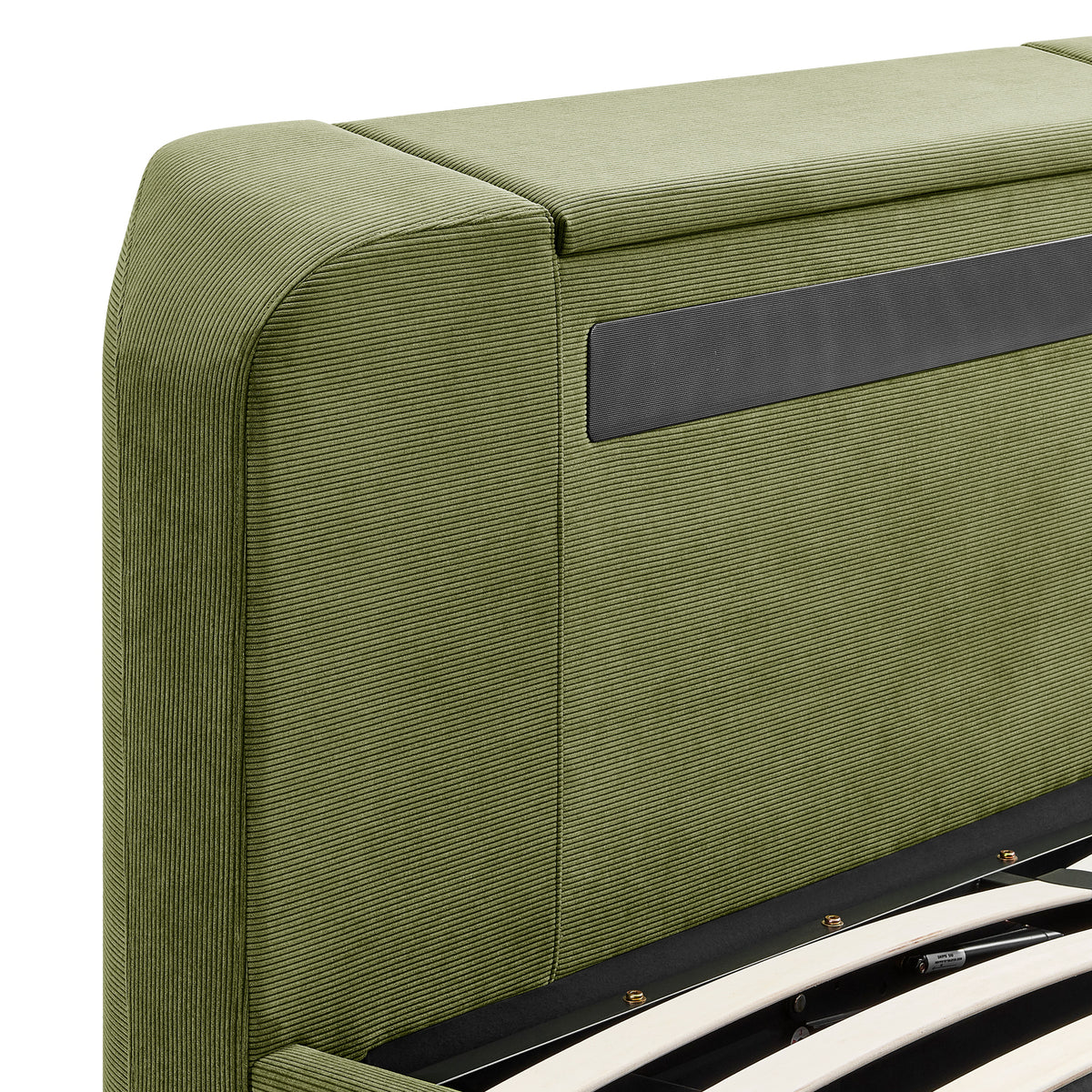 Koble Cordy Smart TV Bed Double Turtle Green from Roseland Furniture