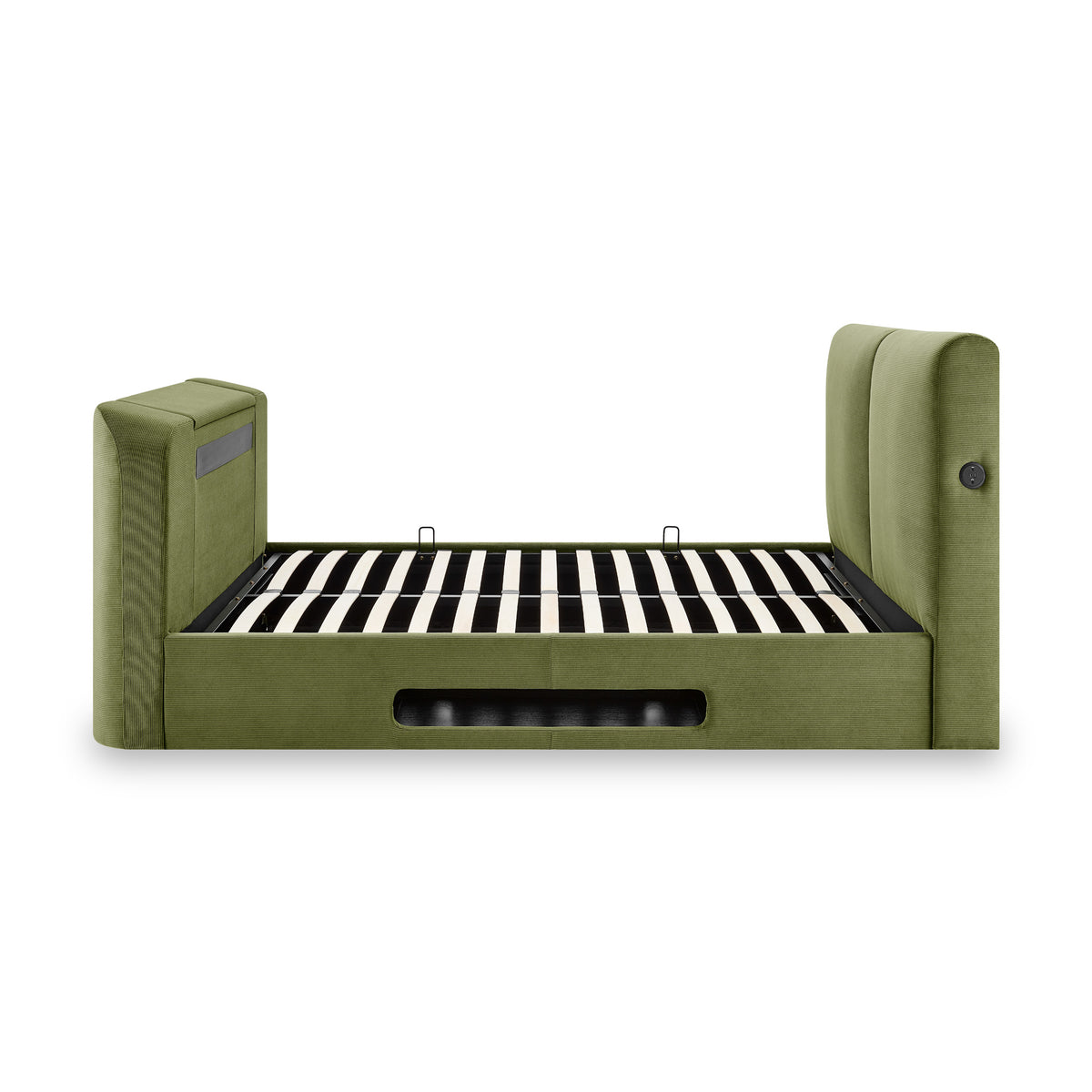 Koble Cordy Smart TV Bed Double Turtle Green from Roseland Furniture
