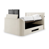 Koble Wafer Upholstered TV Bed Double from Roseland Furniture