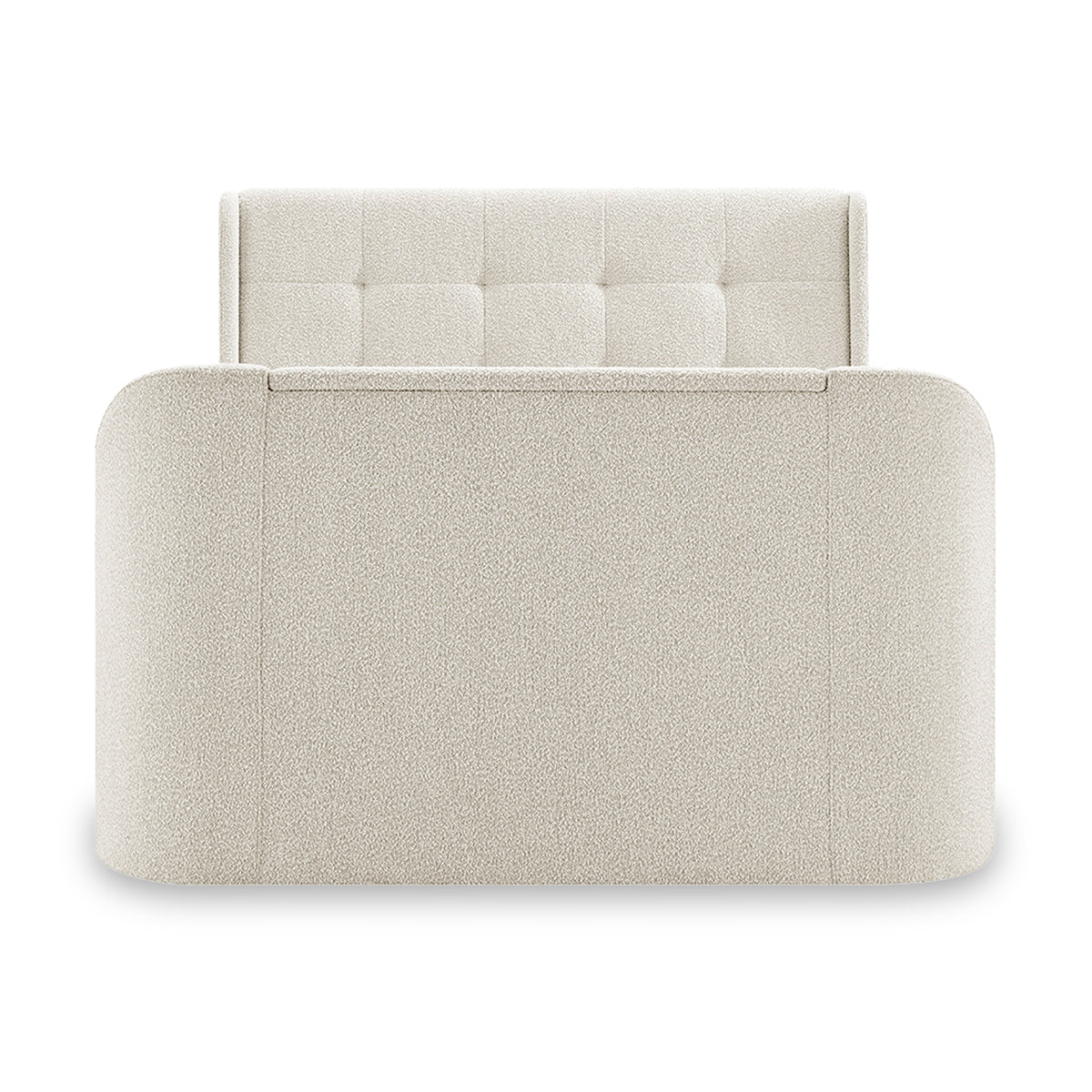 Koble Wafer Upholstered TV Bed Double from Roseland Furniture