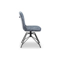 Calmore Grey Velvet Dining Chair