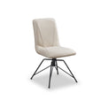Calmore Taupe Faux Suede Dining Chair from Roseland Furniture