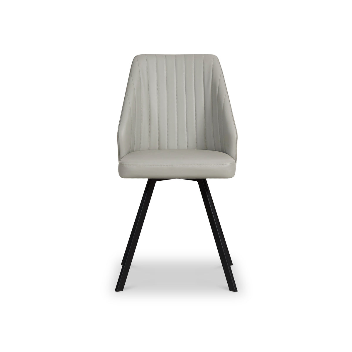 Callington Light Grey Faux Leather Dining Chair