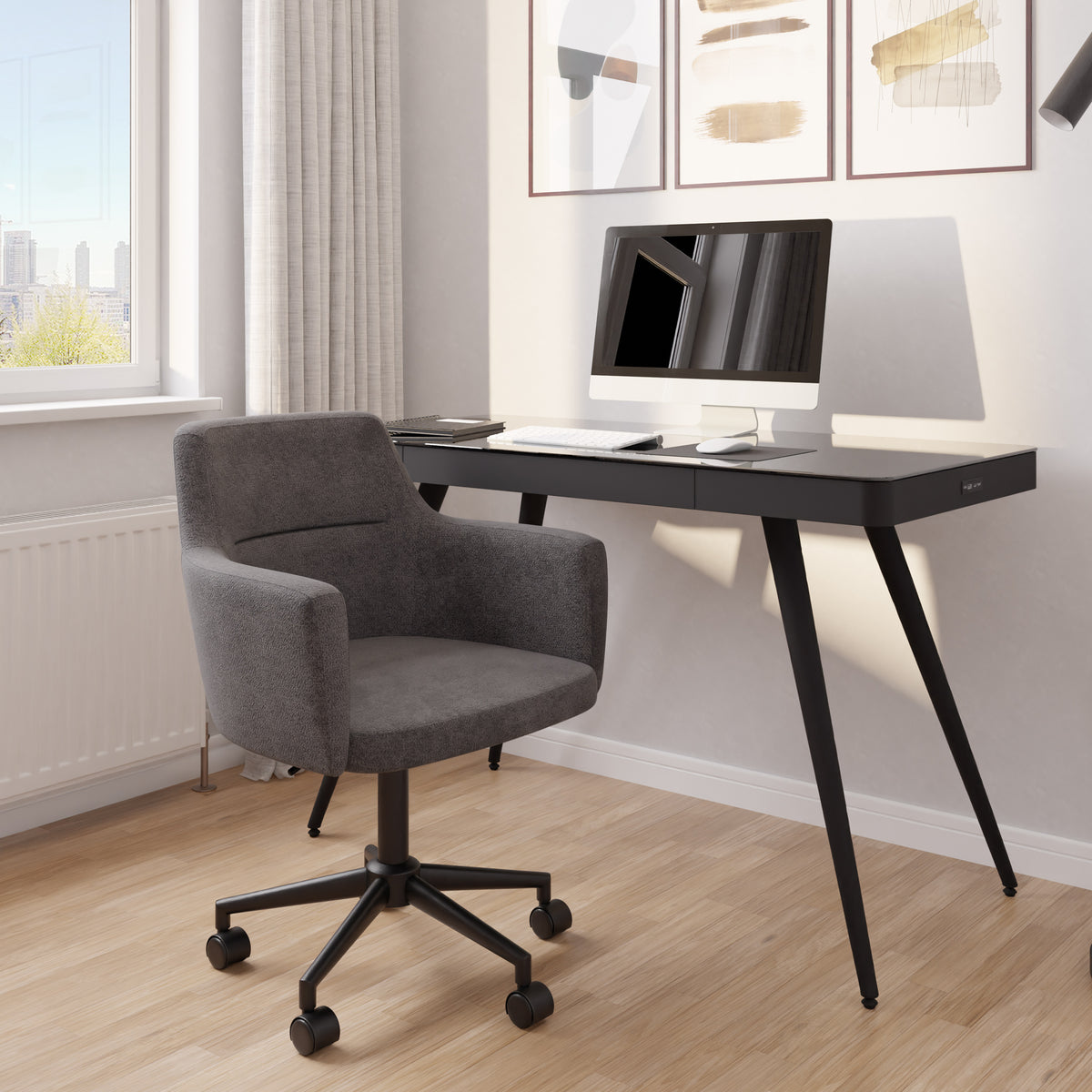 Elsa Height Adjustable Swivel Office Chair for office