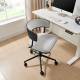 Koble Frida Curve Swivel Office Chair from Roseland Furniture