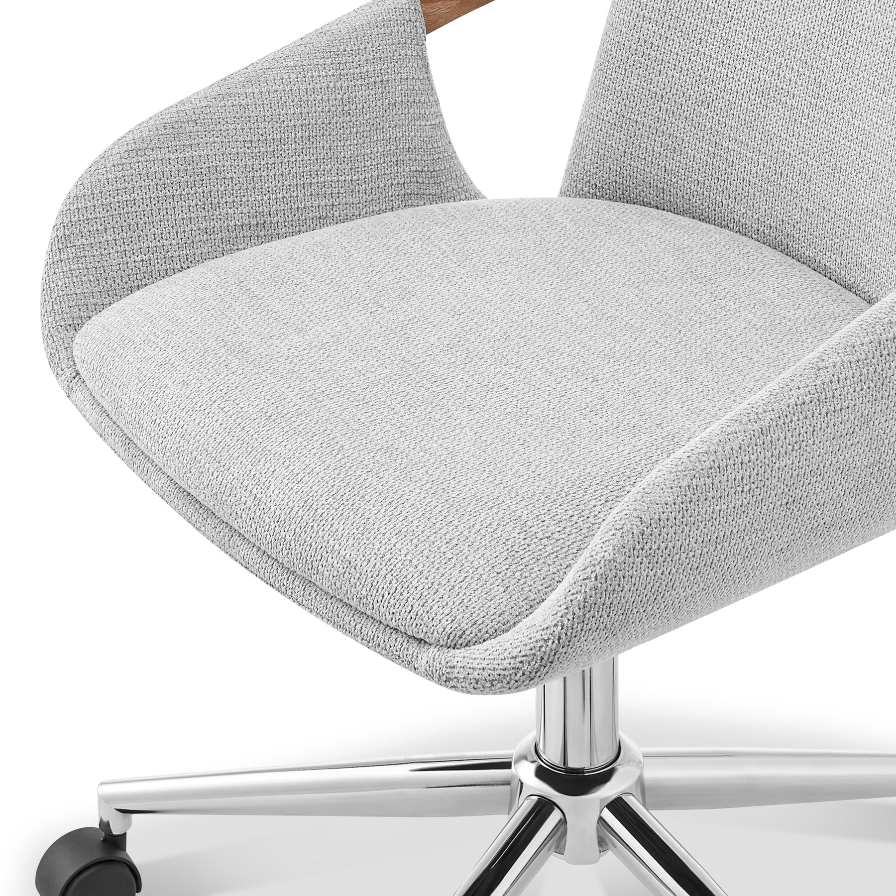 Koble Thea Upholstered Swivel Office Chair from Roseland Furniture