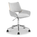 Koble Tove Upholstered Swivel Office Chair from Roseland Furniture