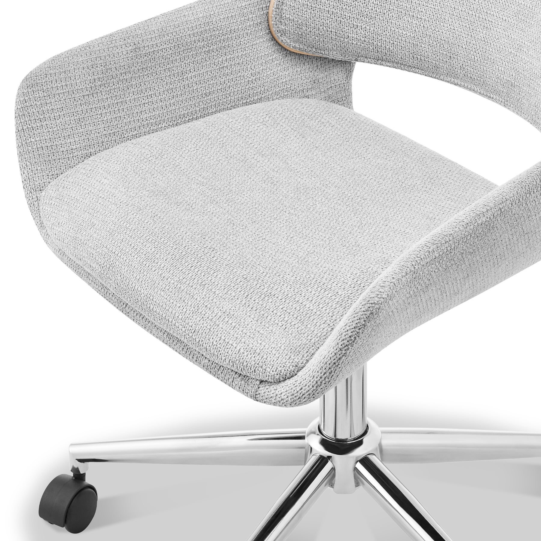 Koble Tove Upholstered Swivel Office Chair from Roseland Furniture