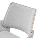 Koble Tove Upholstered Swivel Office Chair from Roseland Furniture