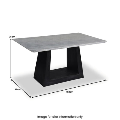 Coleville Marble Dining Table