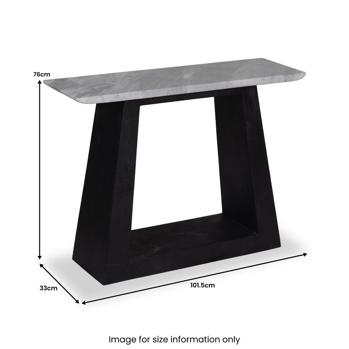 Coleville Marble Console Table from Roseland Furniture