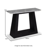 Coleville Marble Console Table from Roseland Furniture
