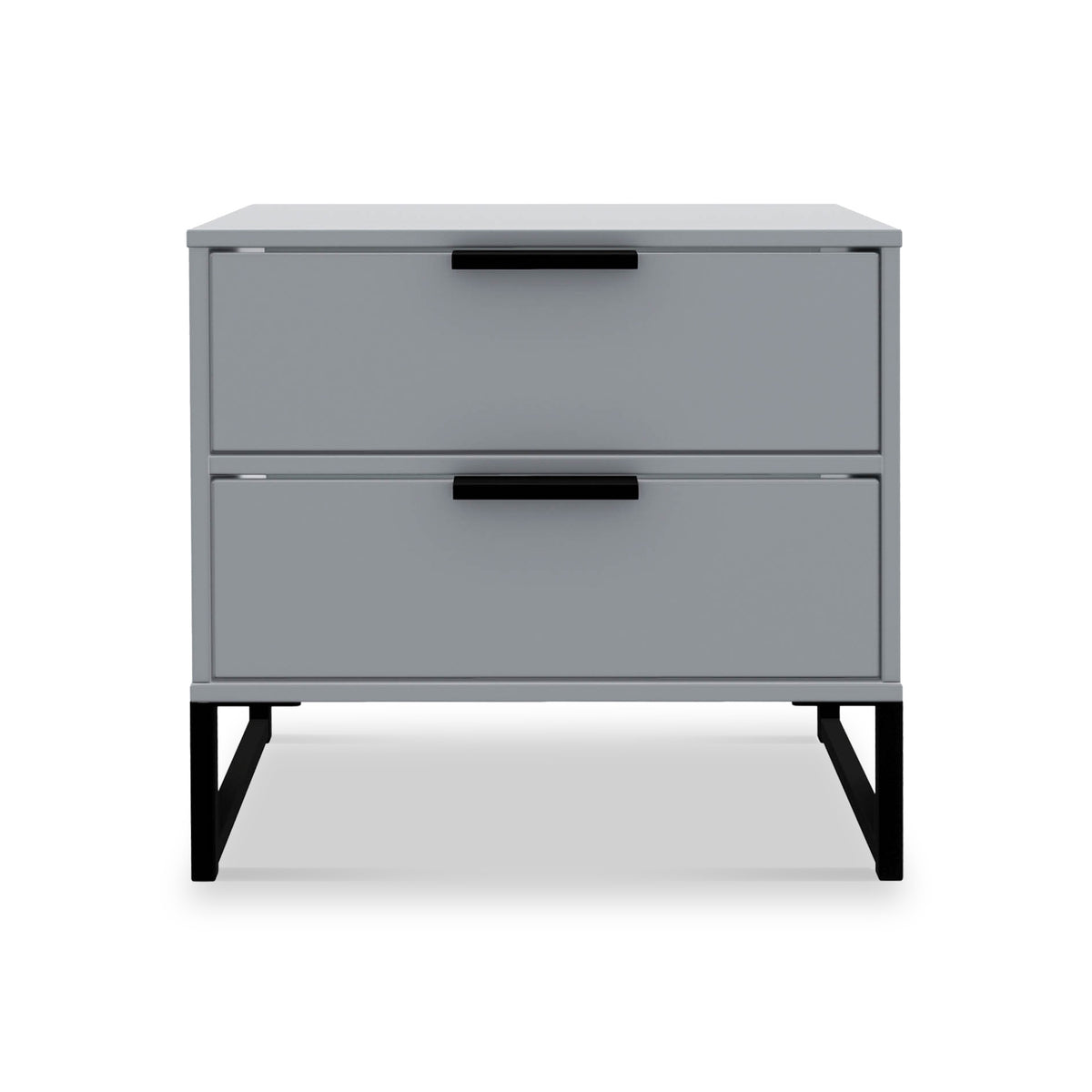 Hudson 2 Drawer Bedside Table from Roseland Furniture