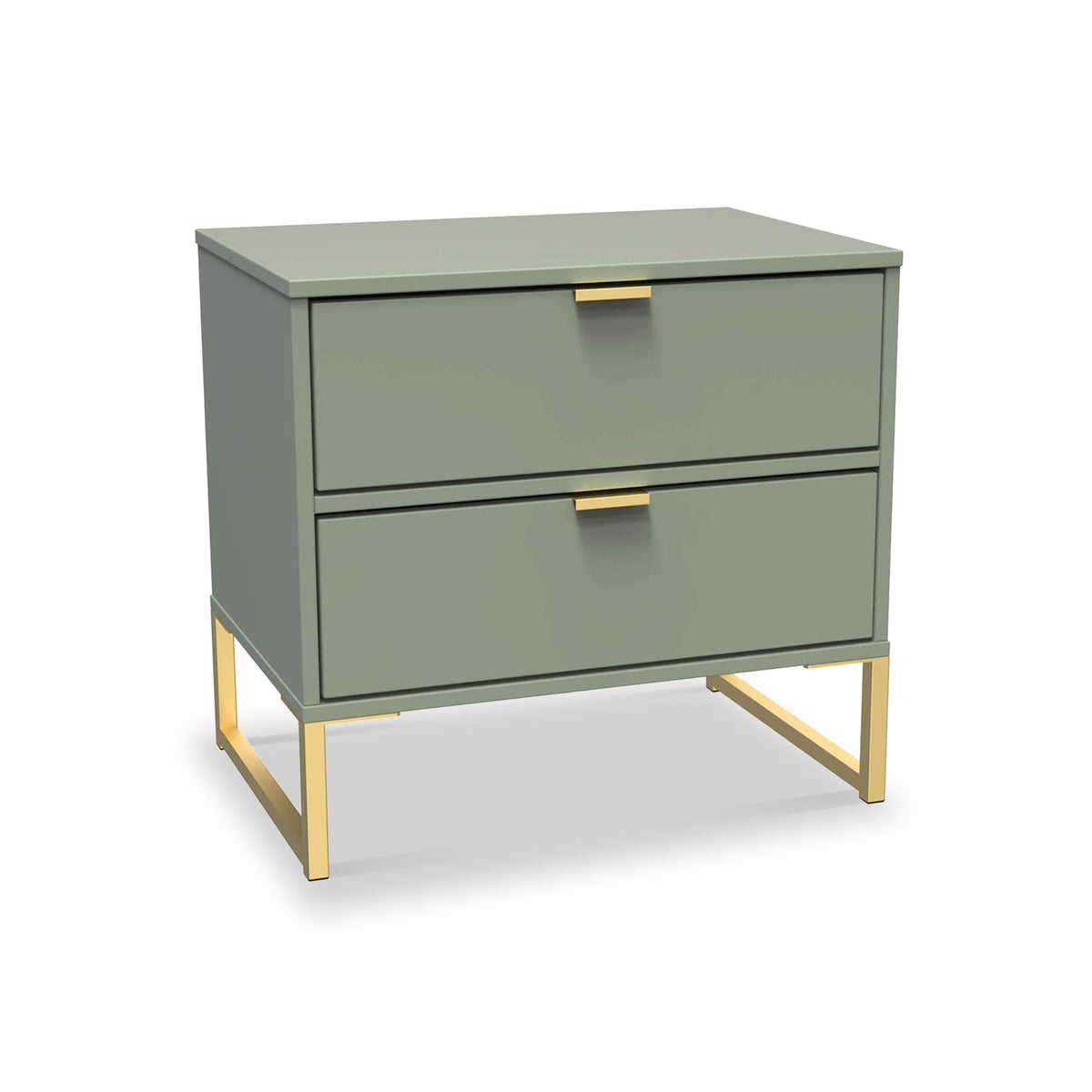 Hudson 2 Drawer Bedside Table from Roseland Furniture