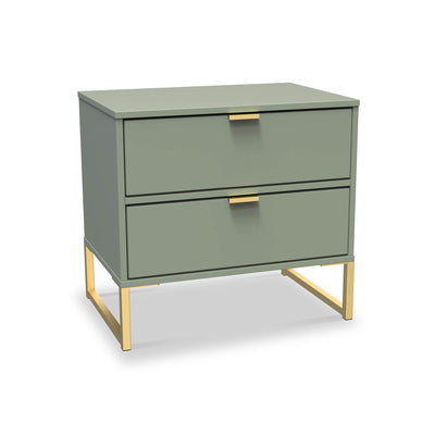 Hudson 2 Drawer Bedside Table