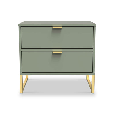 Hudson 2 Drawer Bedside Table