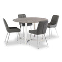 Attwood Grey 1.35m Round Dining Table from Roseland