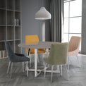 Attwood Grey 1.35m Round Dining Table from Roseland