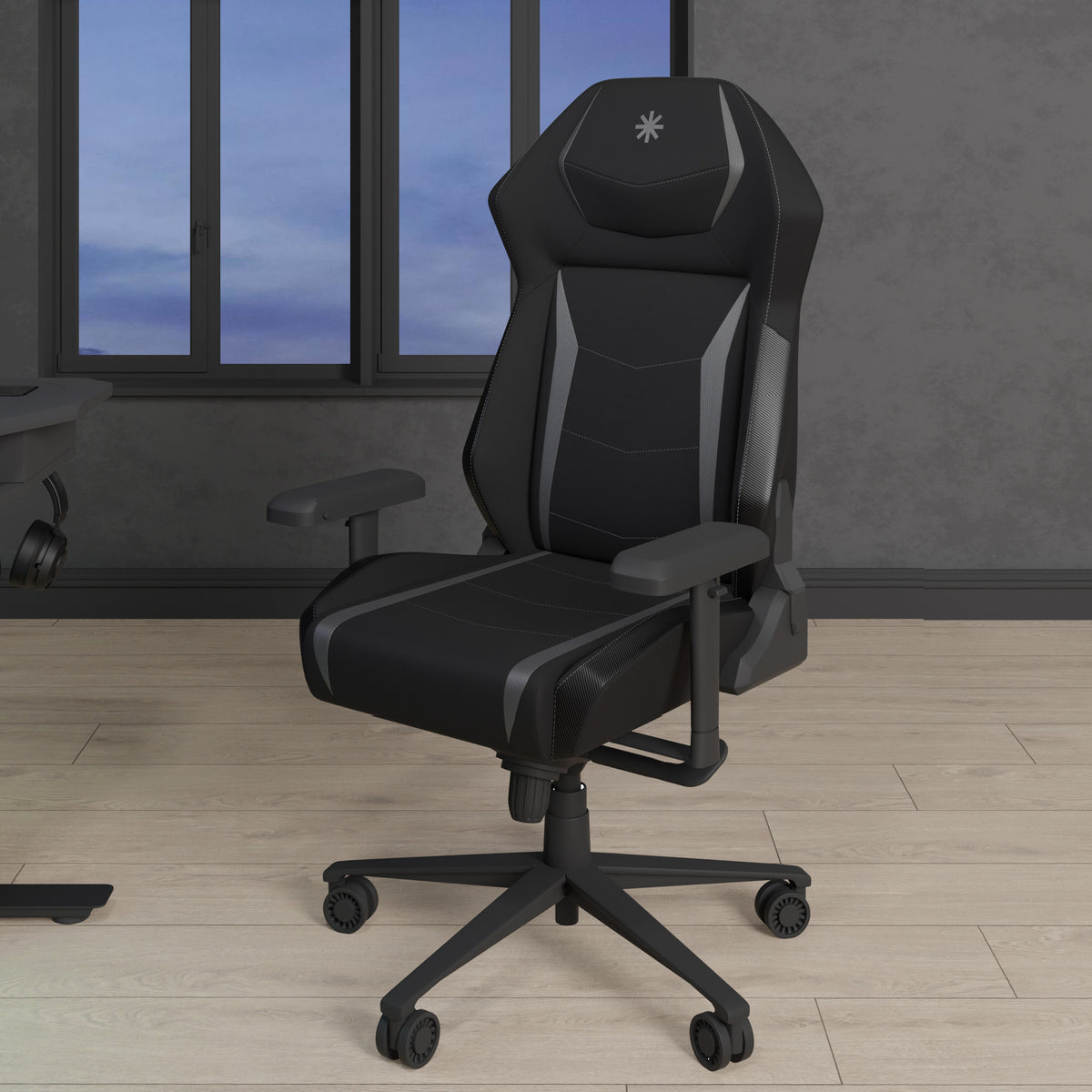 Koble Vortex Gaming Chair with Grey Accents from Roseland