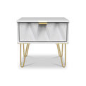 Geo 1 Drawer Bedside Table by Roseland Furniture