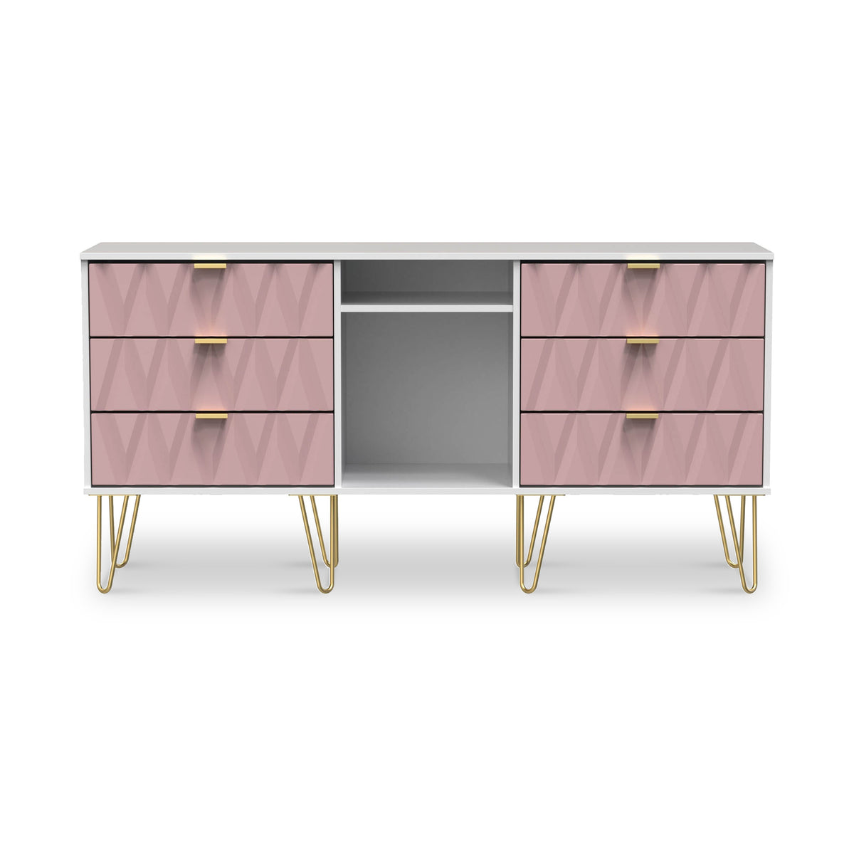 Geo 6 Drawer Sideboard from Roseland Furniture