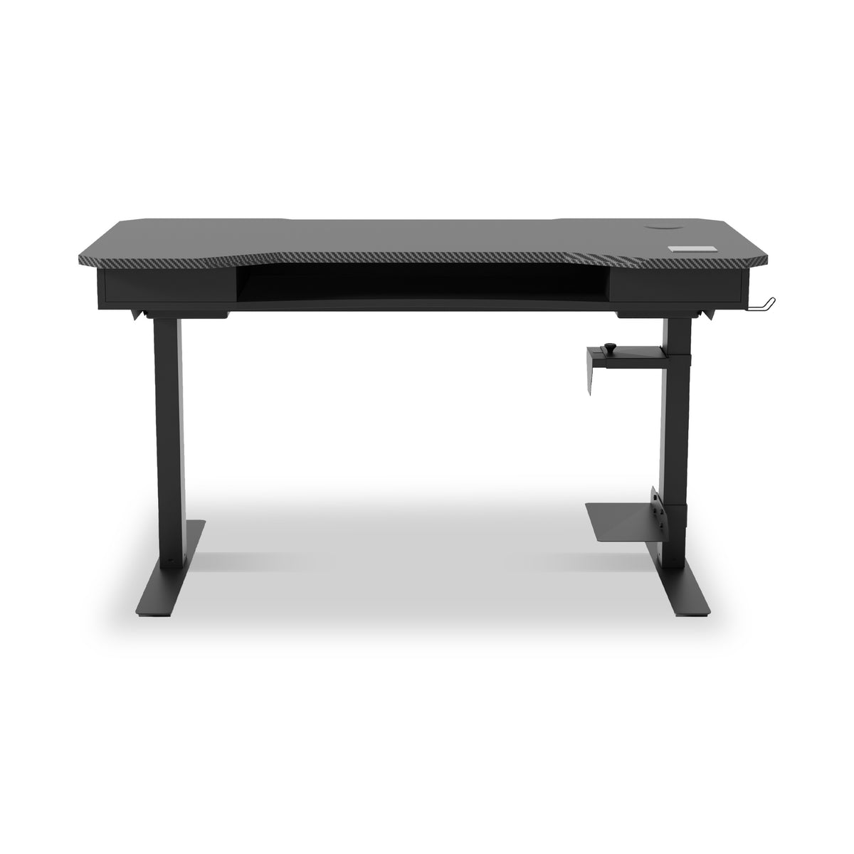 Koble Cyclone Smart Electric Height Adjustable Gaming Desk with Carbon Top