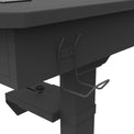 Koble Cyclone Smart Electric Height Adjustable Gaming Desk with Faux Leather Top
