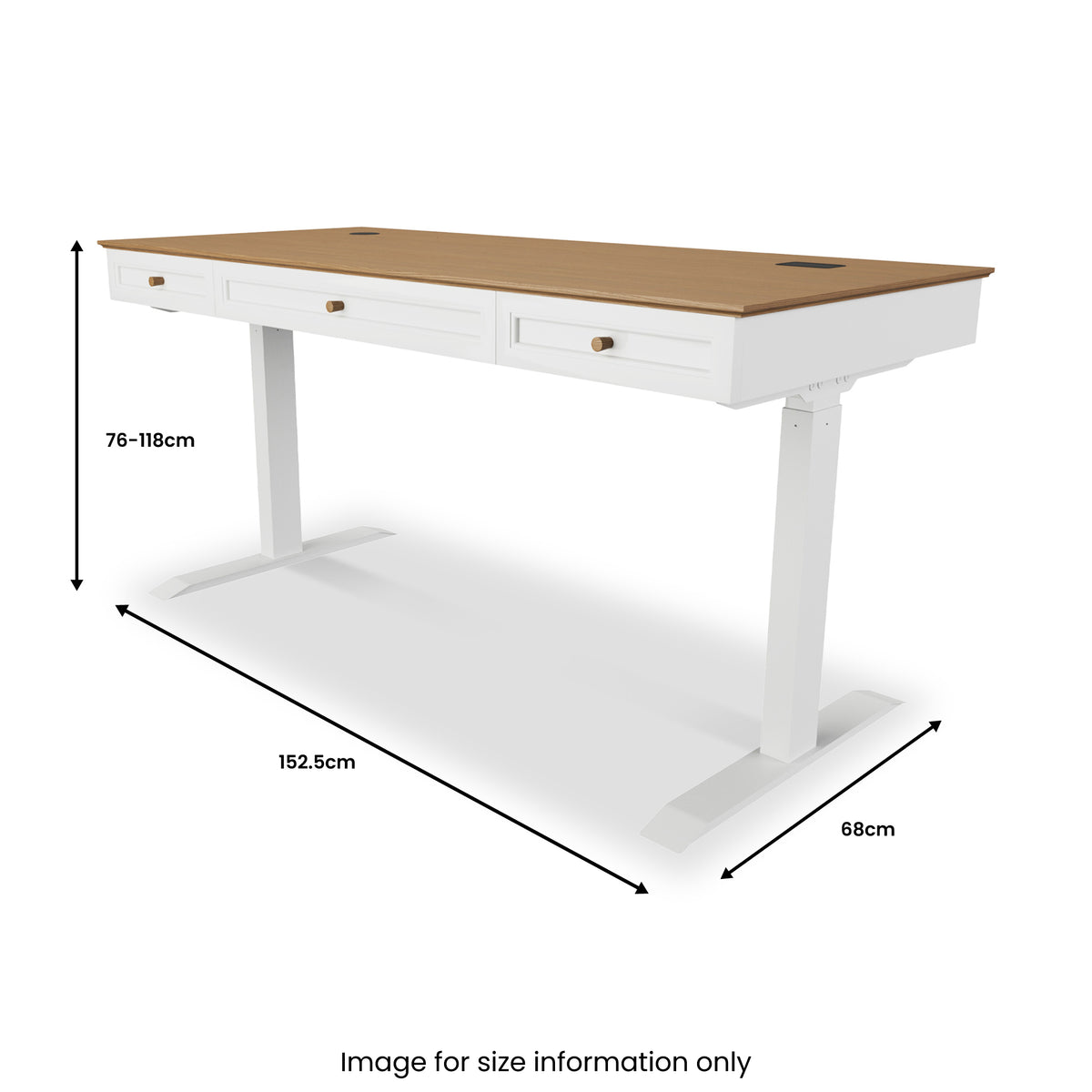 Koble Felix Flip Top Smart Desk from Roseland Furniture