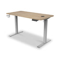 Koble Gino Ash Smart Electric Height Adjustable Desk from Roseland Furniture