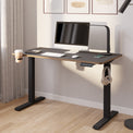 Koble Gino Black Smart Electric Height Adjustable Desk for home office