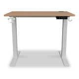 Koble Gino Compact 90cm Adjustable Smart Desk Ash from Roseland Furniture