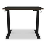 Koble Gino Compact 90cm Adjustable Smart Desk Black from Roseland Furniture