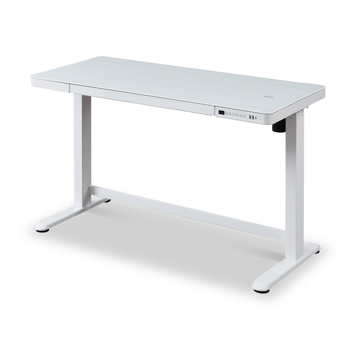 Koble Juno Smart Electric Height Adjustable Desk with Wireless Charging from Roseland Furniture