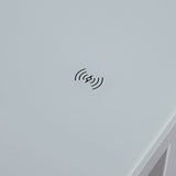 Koble Juno Smart Electric Height Adjustable Desk with Wireless Charging from Roseland Furniture