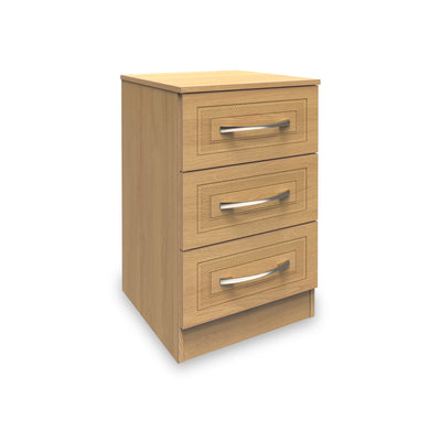 Killgarth 3 Drawer Bedside Table