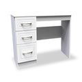 Killgarth White 3 Drawer Dressing Table by Roseland Furniture