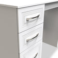 Killgarth White 3 Drawer Dressing Table by Roseland Furniture