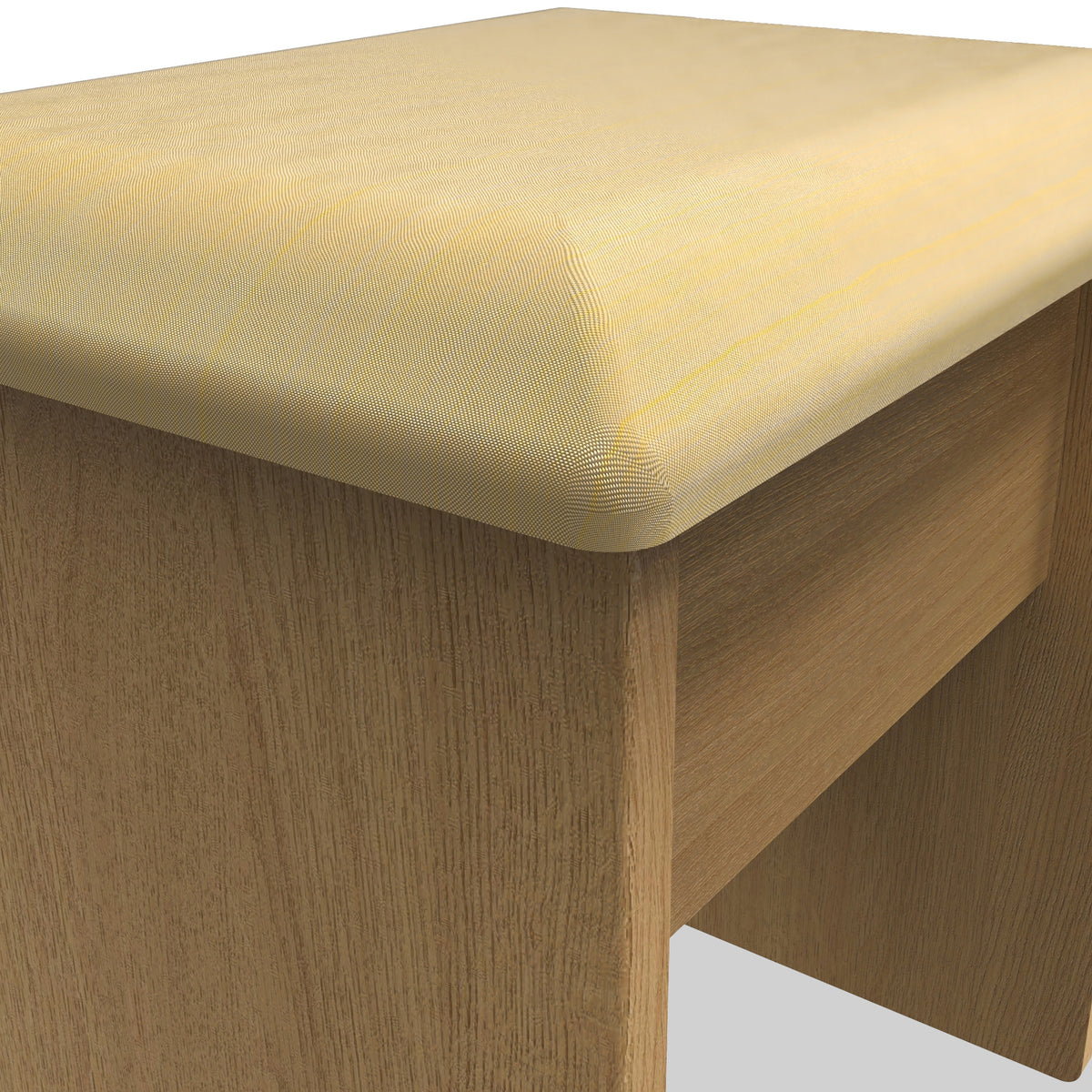 Kilgarth Modern Oak Stool by Roseland Furniture