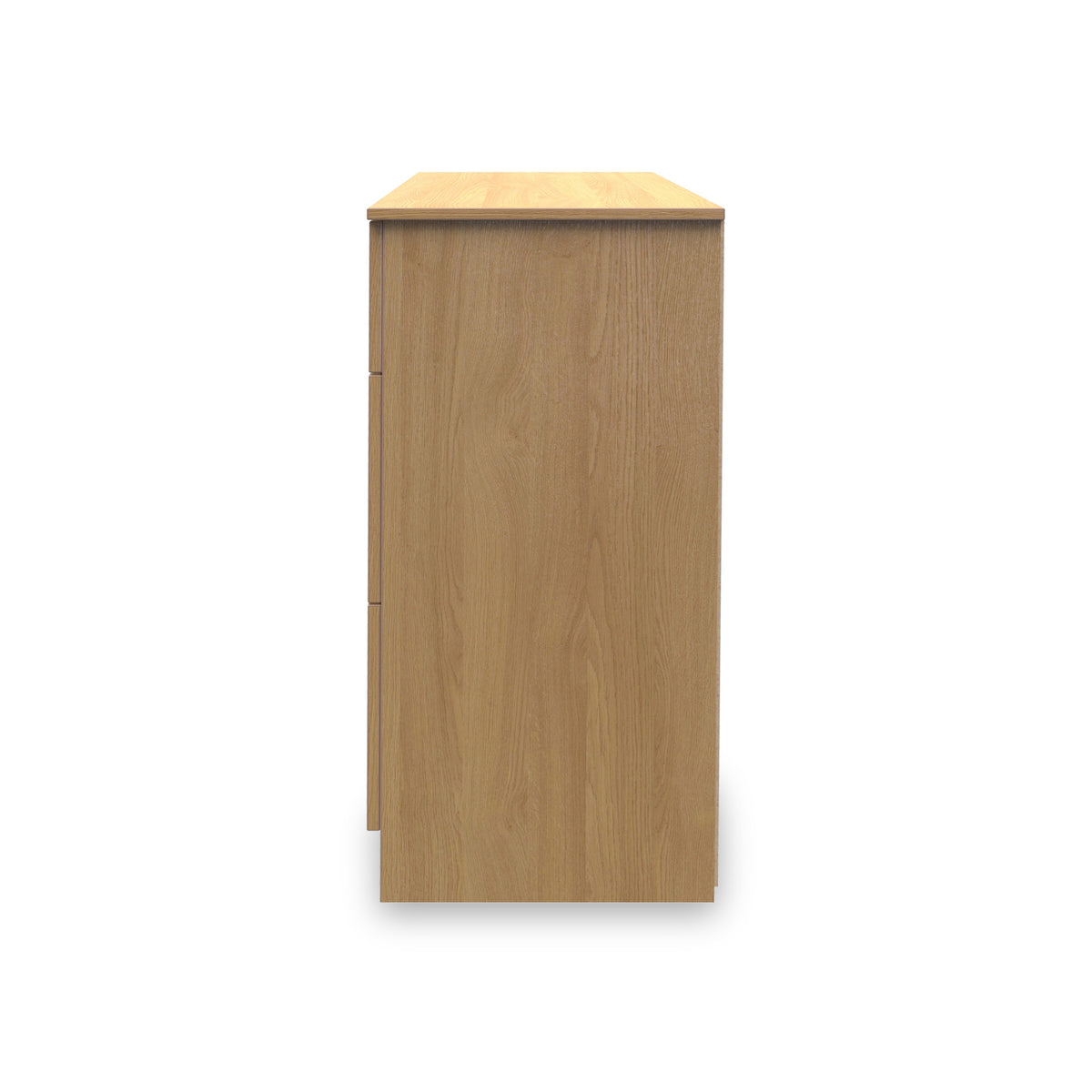 Kilgarth Modern Oak 3 Drawer Deep Chest by Roseland Furniture