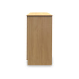 Kilgarth Modern Oak 3 Drawer Deep Chest by Roseland Furniture