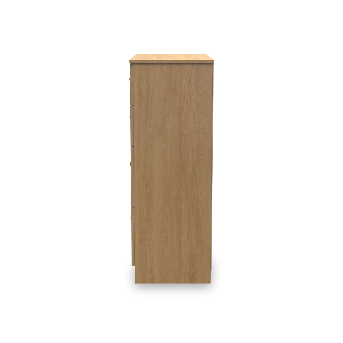Kilgarth Modern Oak 4 Drawer Deep Chest by Roseland Furniture