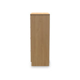 Kilgarth Modern Oak 4 Drawer Deep Chest by Roseland Furniture