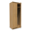 Kilgarth Modern Oak 2 Door Wardrobe by Roseland Furniture