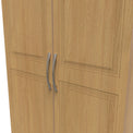 Kilgarth Modern Oak 2 Door Wardrobe by Roseland Furniture