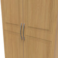 Kilgarth Modern Oak 2 Door Wardrobe by Roseland Furniture